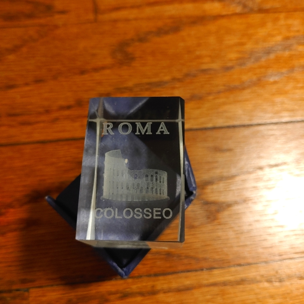 3d Rome Colosseum Paper Weight